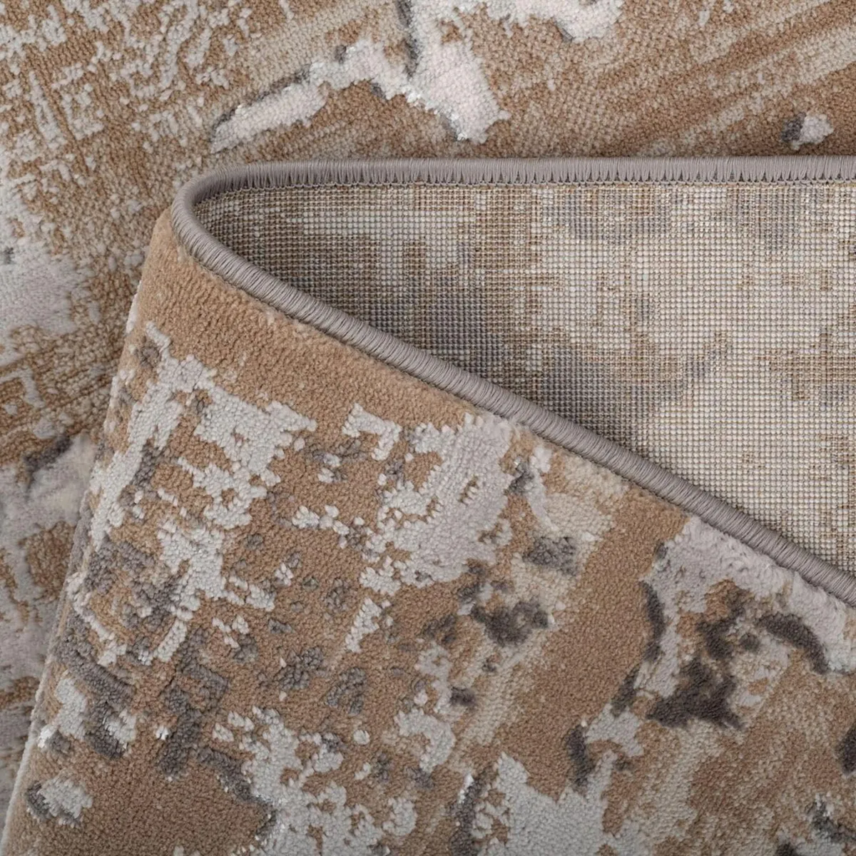 Rug Modern Abstract Textured Ombre Transitional - Image 4