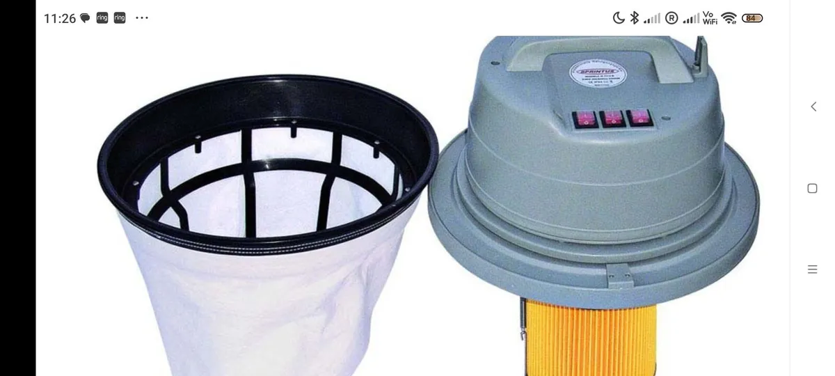 Vacuum cleaner and Grinding machine - Image 2