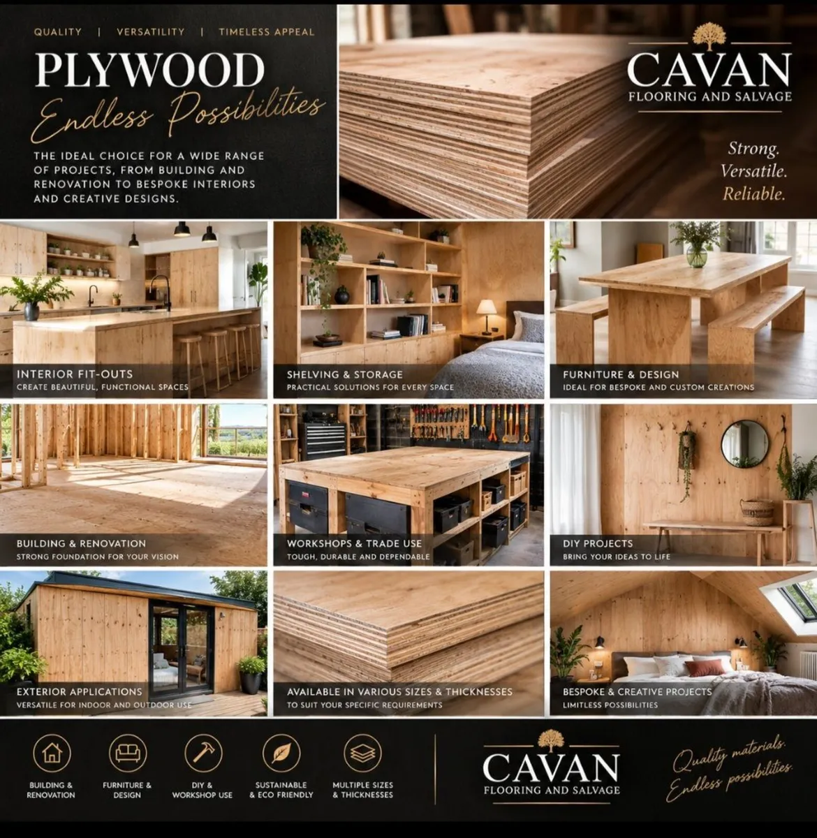 ✨ QUALITY PLYWOOD AVAILABLE AT CAVAN FLOOR - Image 2