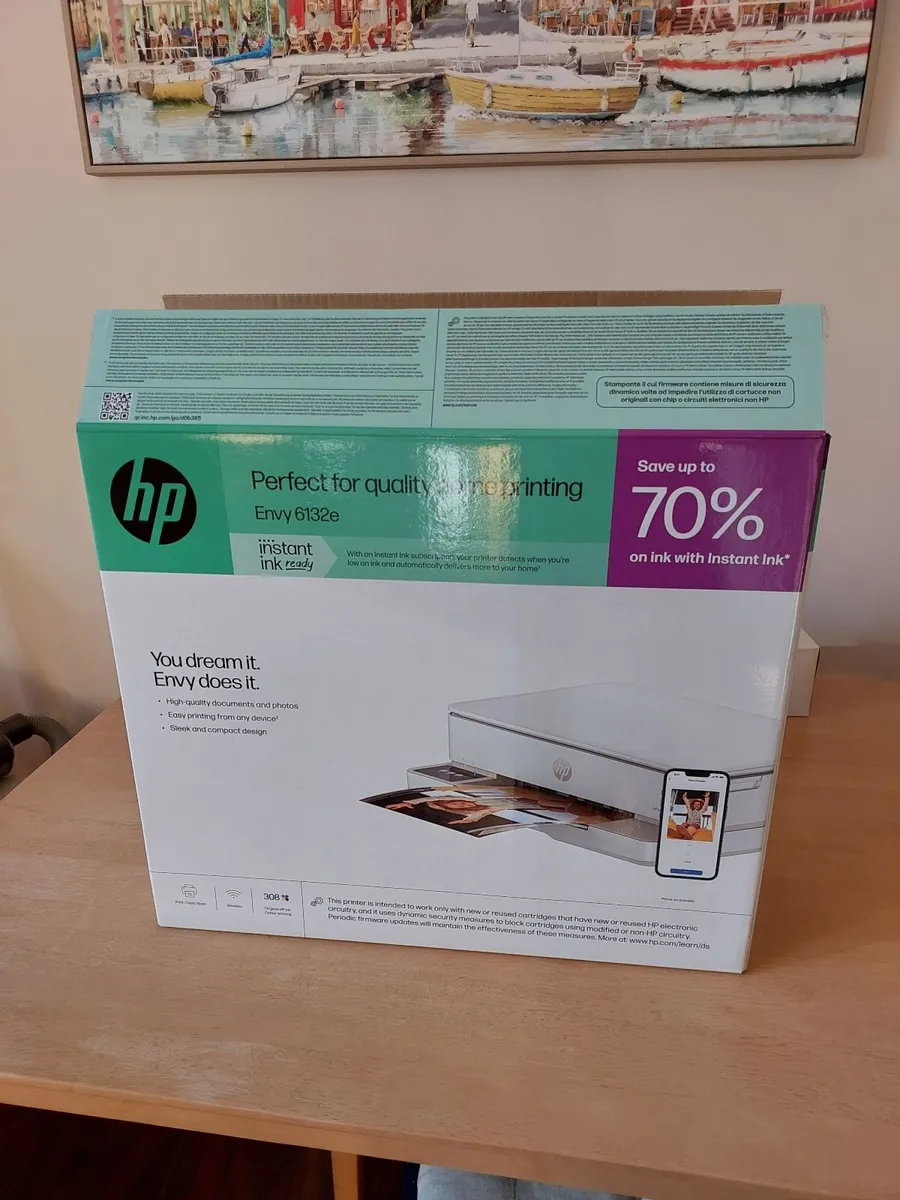 HP Envy 6120e All-in-One Wi-Fi Printer & Scanner - Image 1