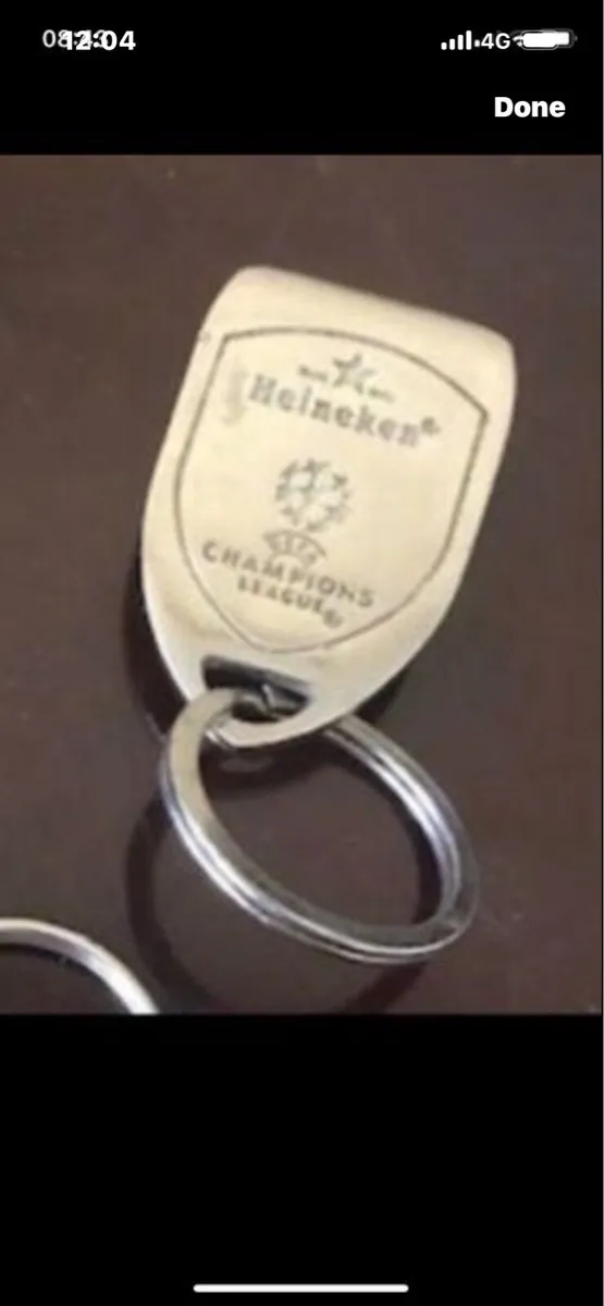 Heineken Champions League Key Ring/ Bottle Opener - Image 1