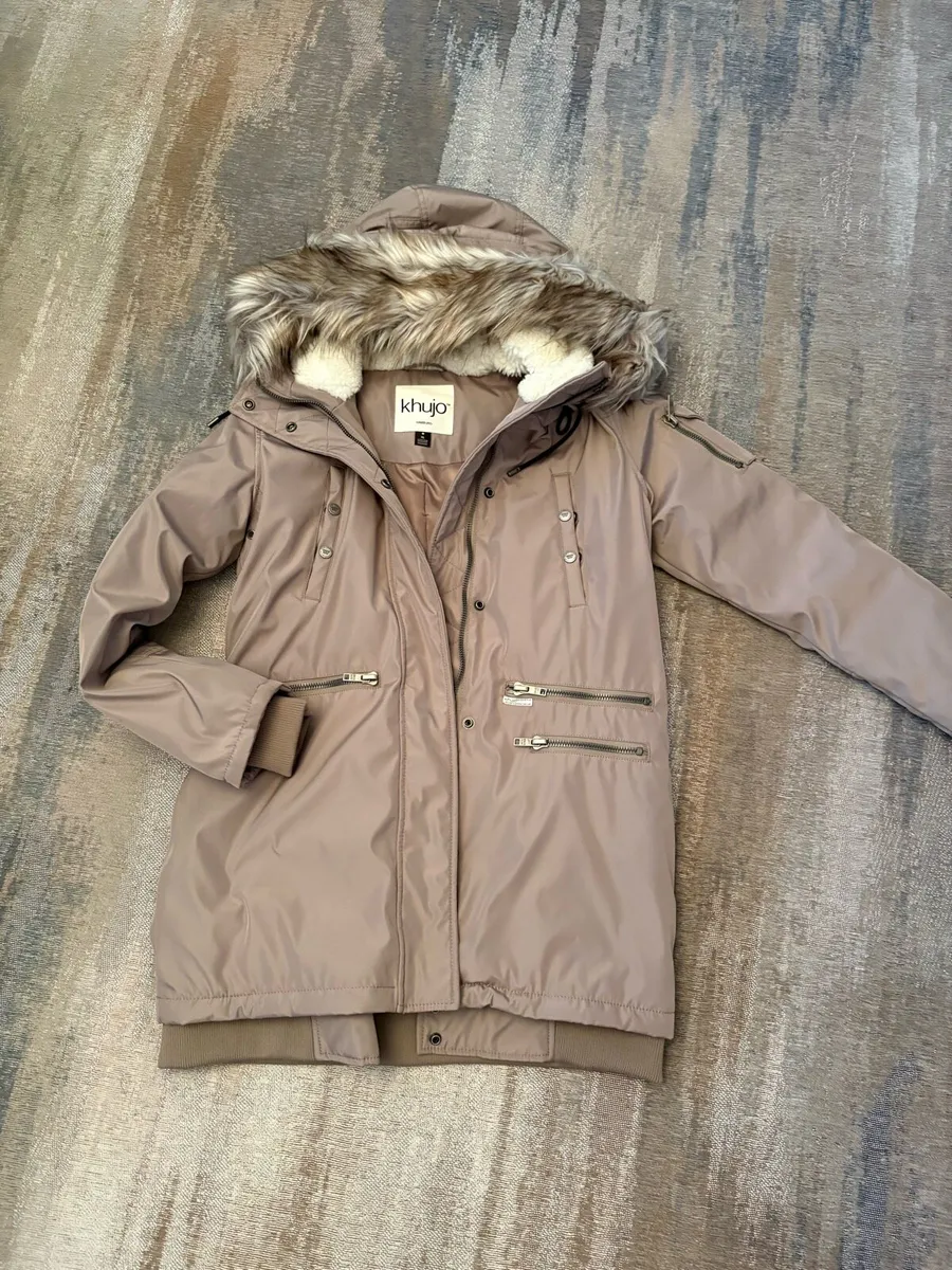Khujo Hambourg Parka Coat 14-16UK like new - Image 2