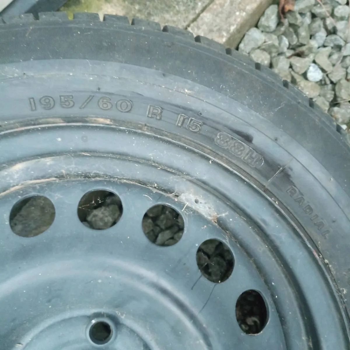 Steel Wheel with Tyre – 15 Inch, 4x - Image 3