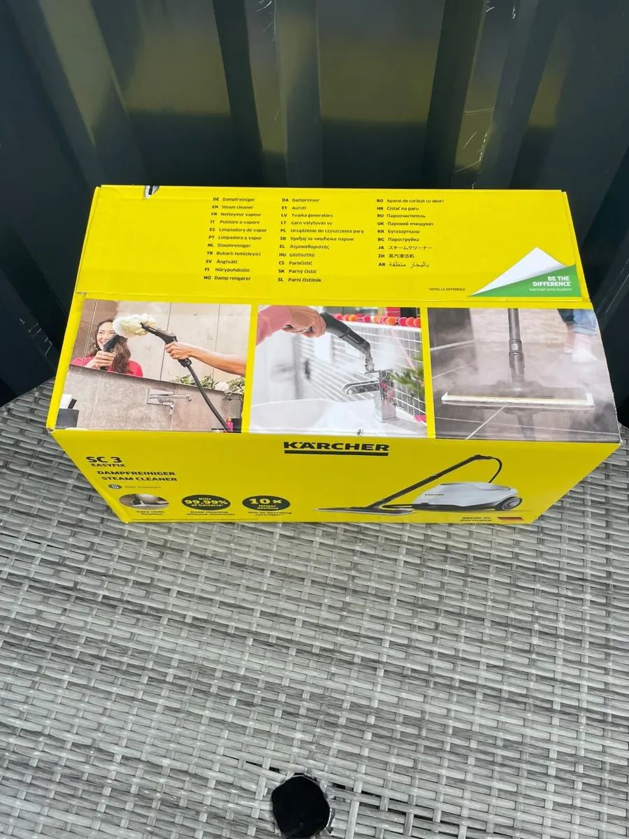 Writing
Kärcher SC 3 EasyFix Steam Cleaner – Power - Image 4