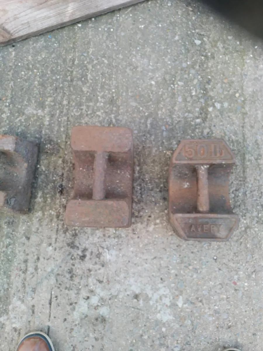Cast iron weights - Image 2