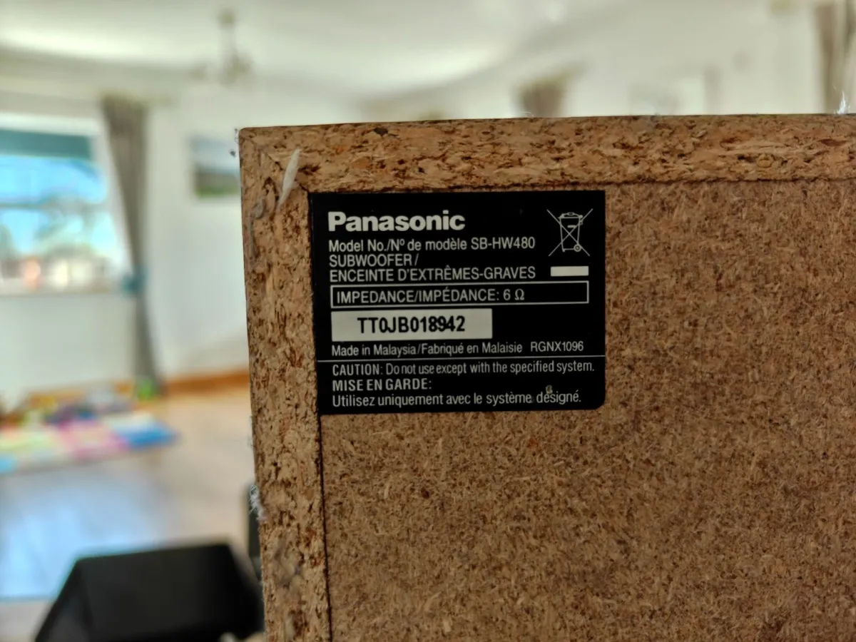 Panasonic dvd home theater sound system - Image 4