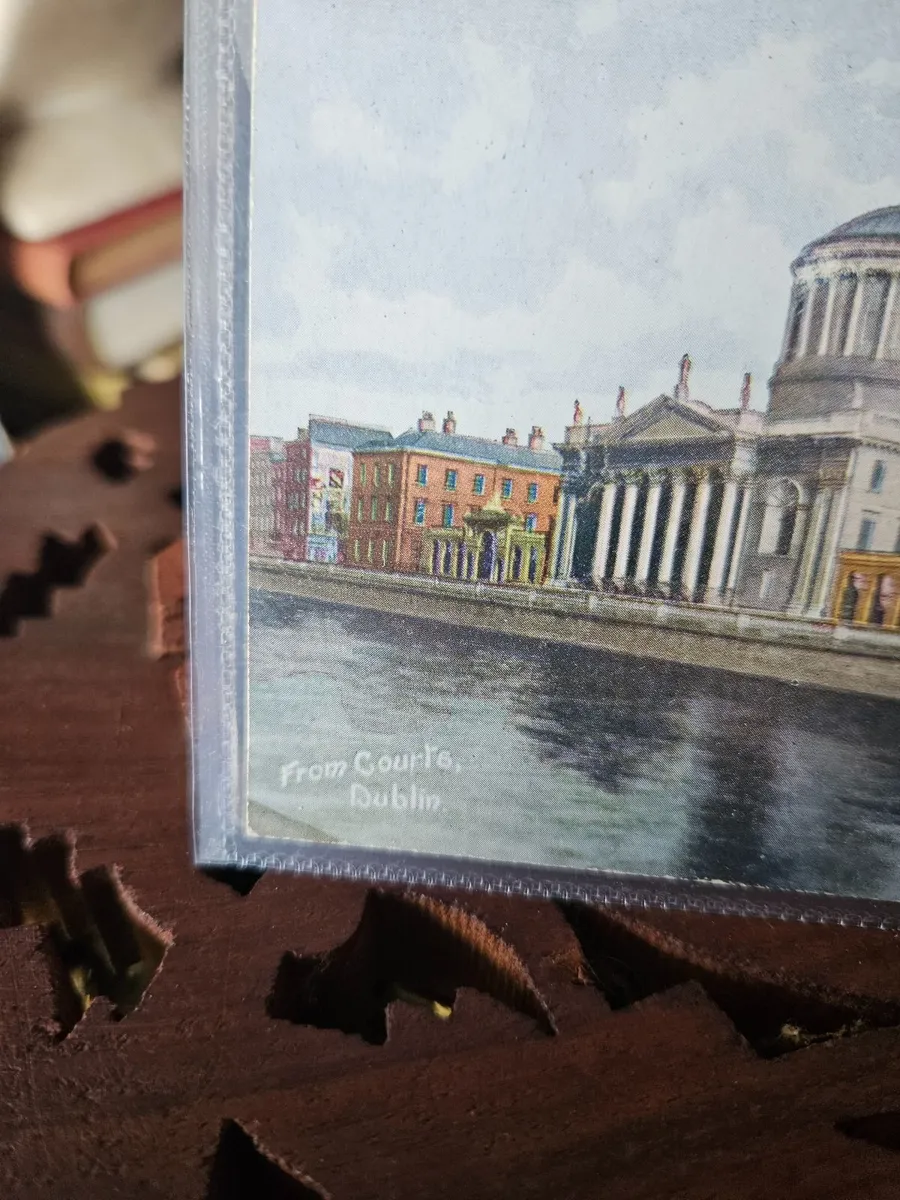 Vintage Postcard Four Courts Dublin - Image 2