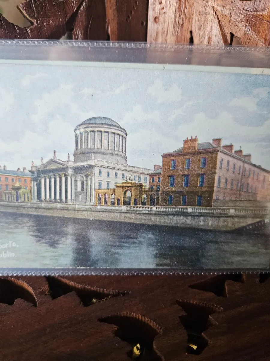 Vintage Postcard Four Courts Dublin - Image 3