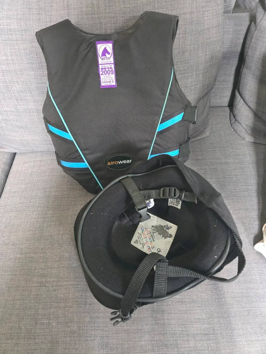 Junior Body Protector and Jockey Helmet - Image 2