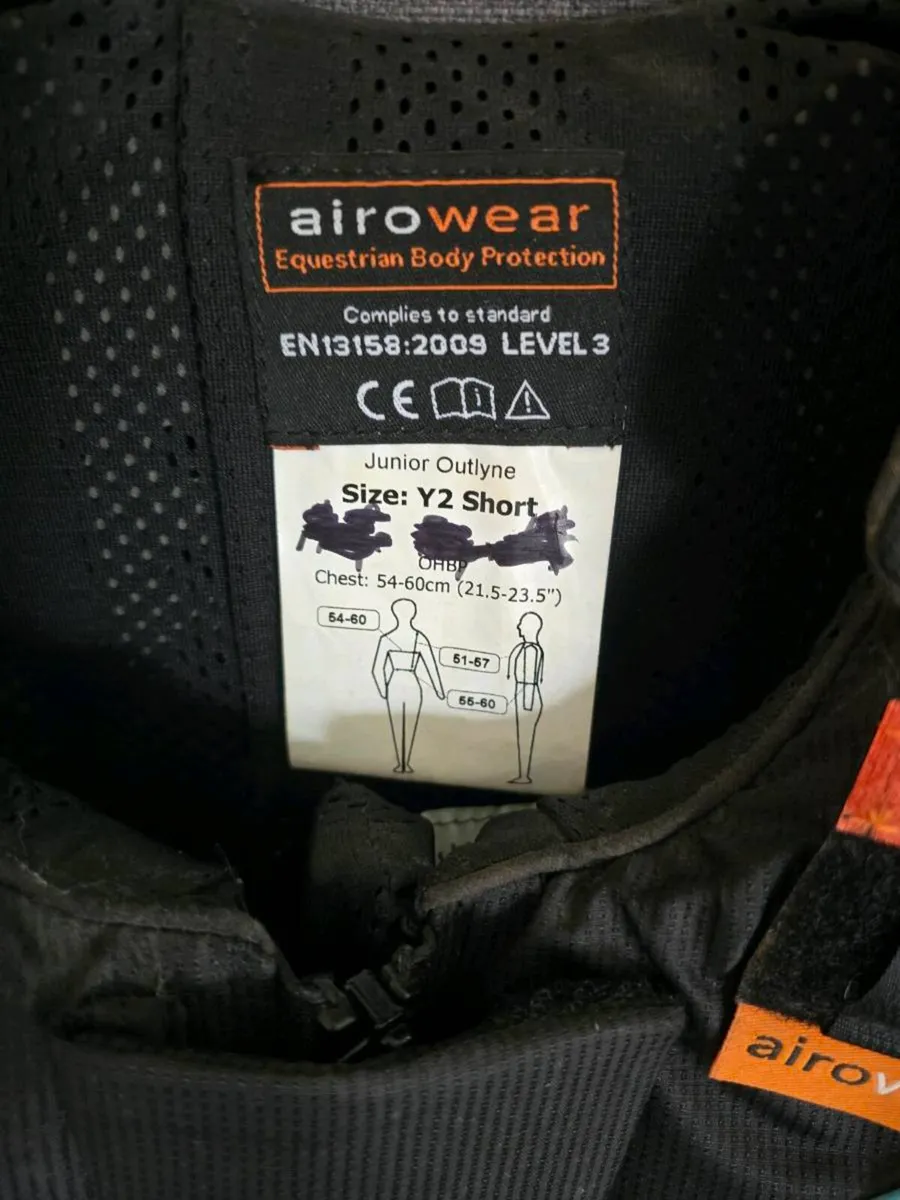 Junior Body Protector and Jockey Helmet - Image 3