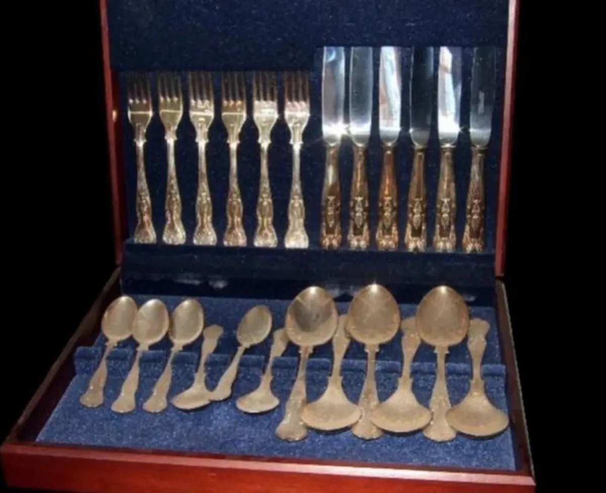Pristine Unused Newbridge Silverware 24-Piece - Image 1