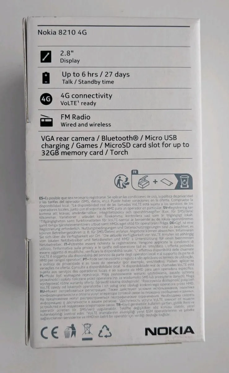 Nokia 8210 4G Sim Free - Image 3