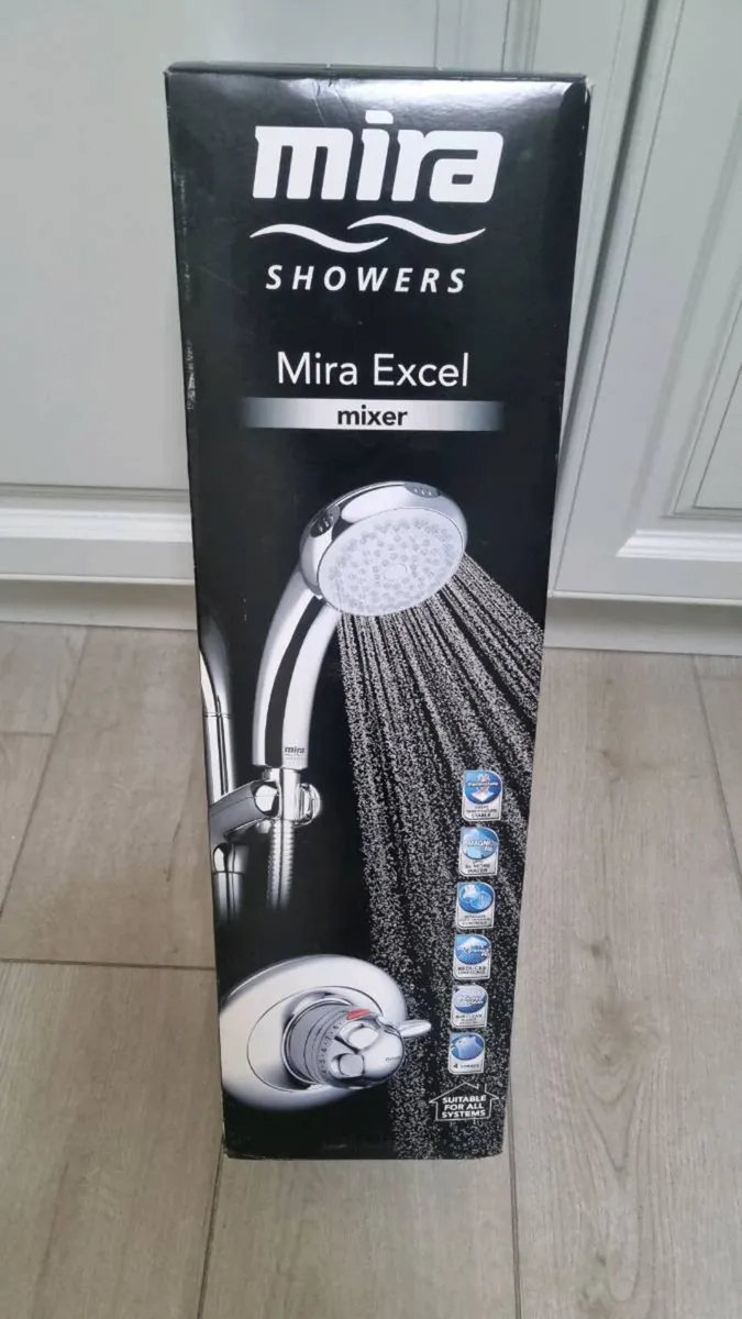 New Mira Excel Mixer Shower - Image 1