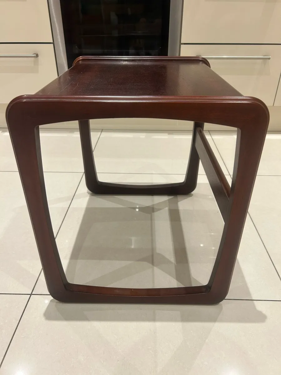 Mid century rosewood side table £20 - Image 1