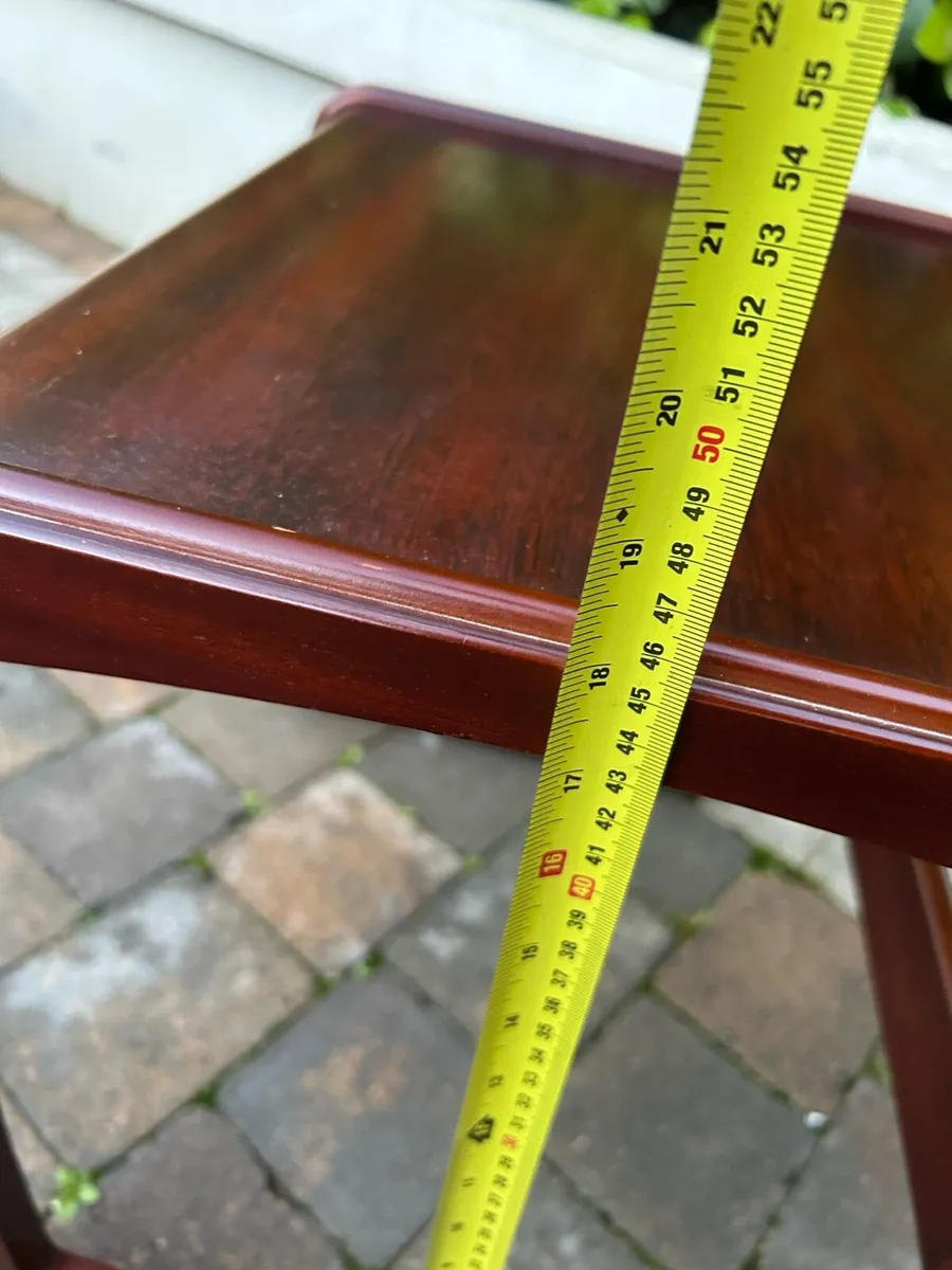 Mid century rosewood side table £20 - Image 4