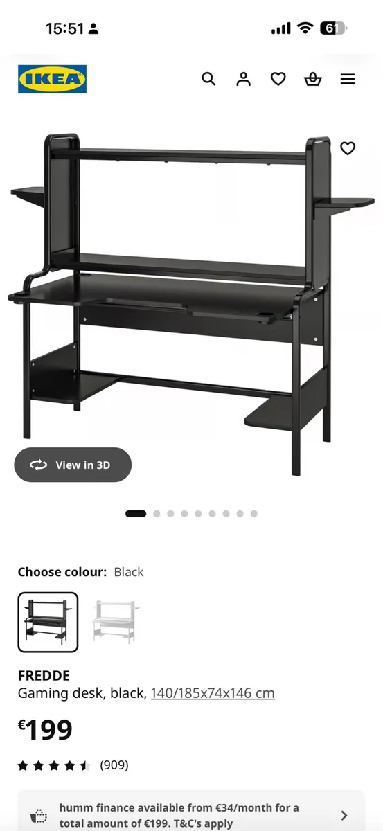 IKEA Gaming/Study/Work desk - Image 4
