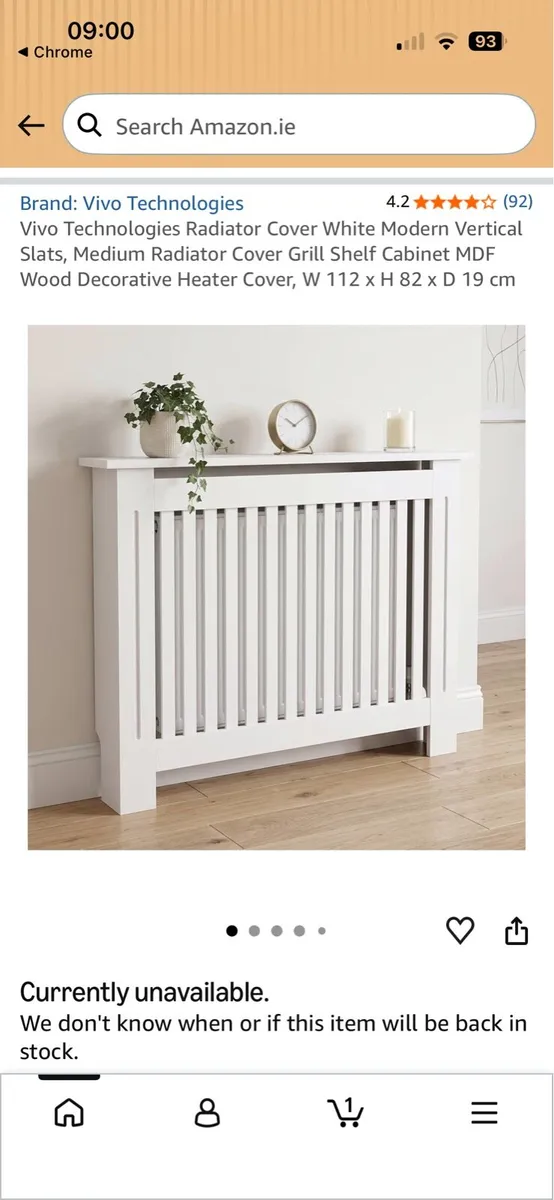 Radiator cover - Image 1