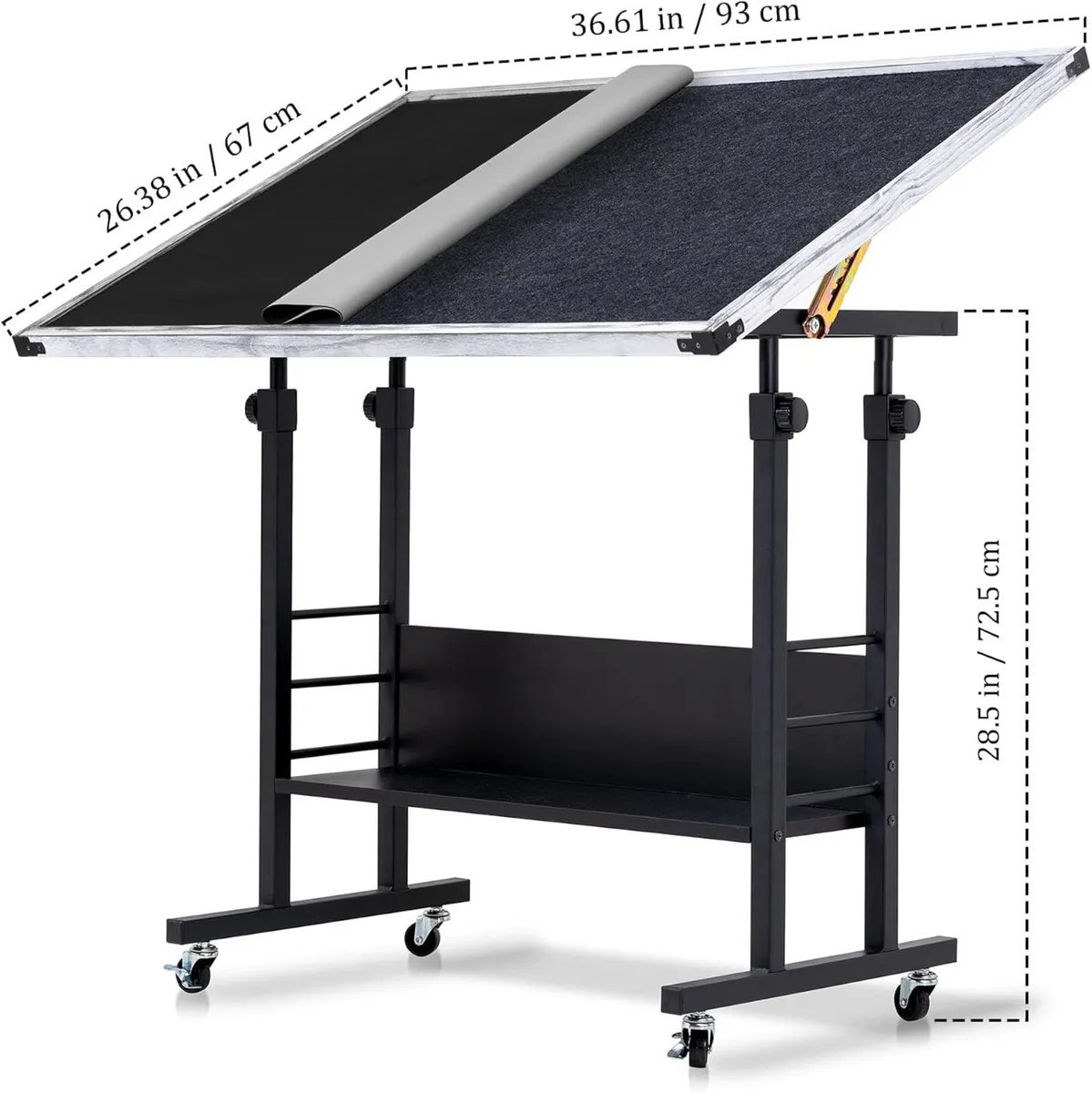 Becko Jigsaw Puzzle Table Tilting with Height - Image 3