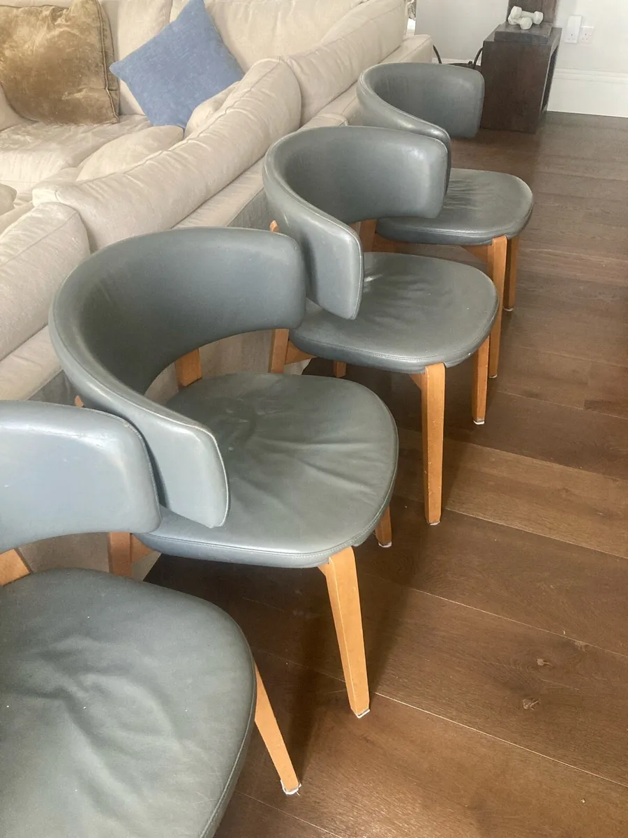 4 dining/kitchen chairs - Image 4