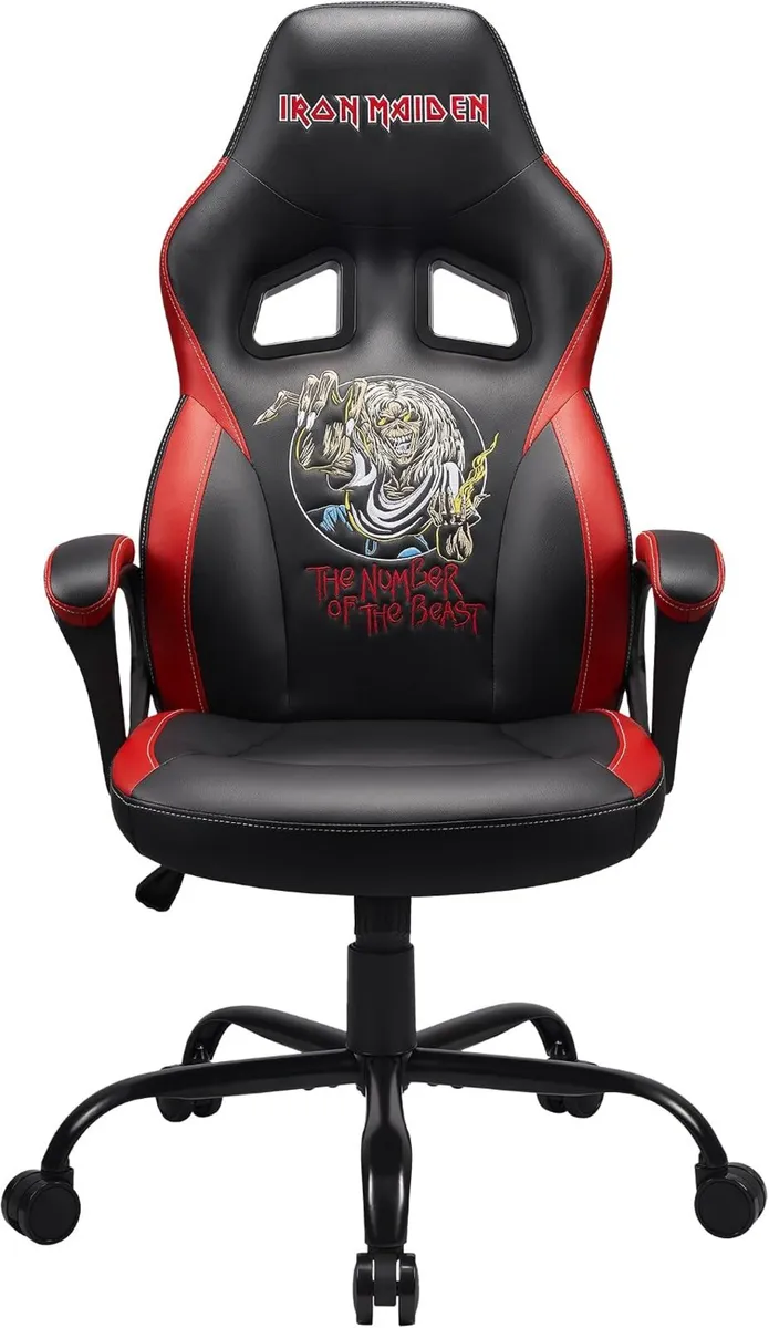 Iron Maiden Adult Gamer Chair Office Chair - Image 1