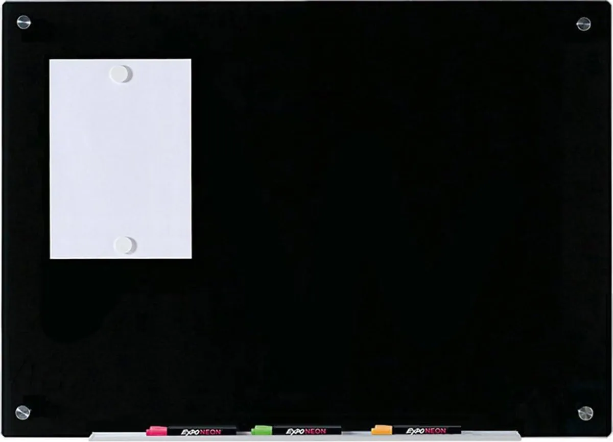 Magnetic Glass Dry-Erase Board Set 60x90CM - Image 1