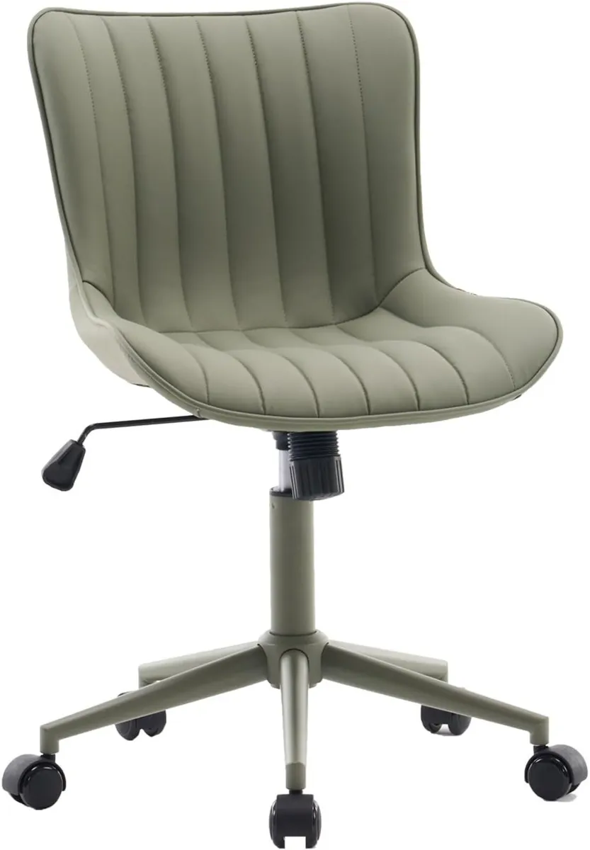 Home Office Chair Swivel Armless Desk All - Image 3