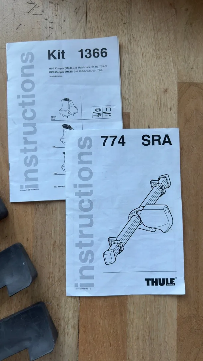 Thule Roof Bar Extenders 774 - Image 2