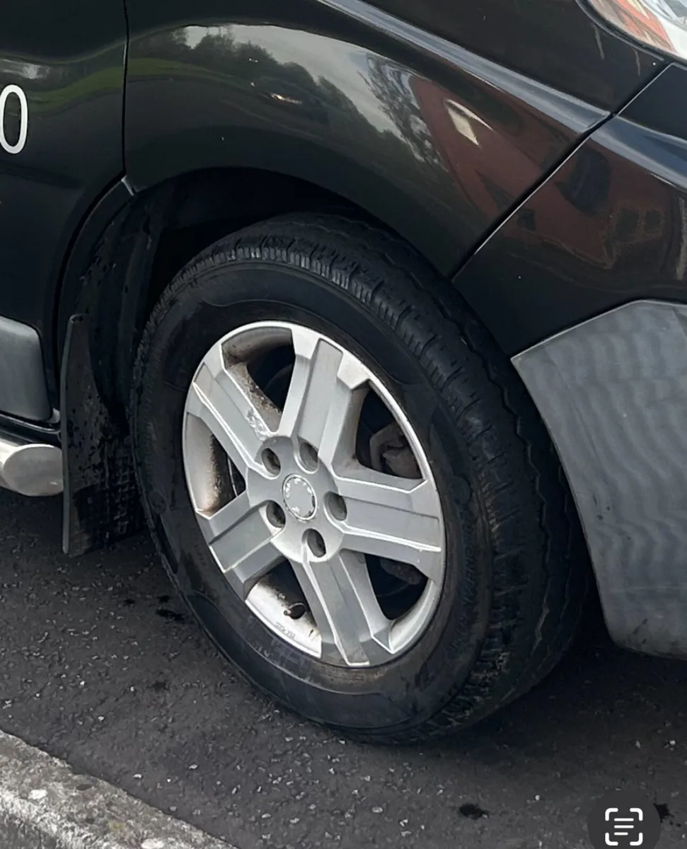 VAUXHALL VIVARO 16 INCH ALLOYS - Image 1