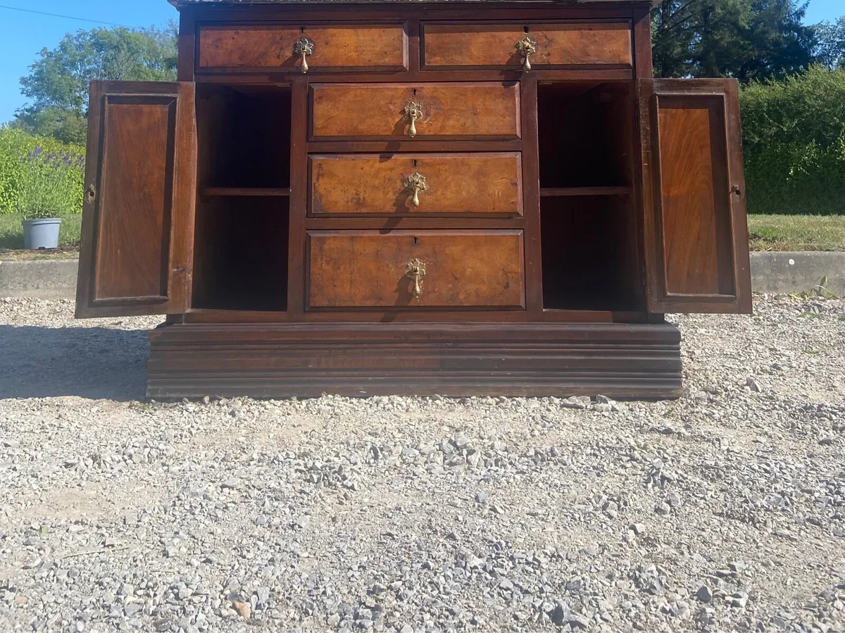 Victorian French kitchen marble top cupboard - Image 4
