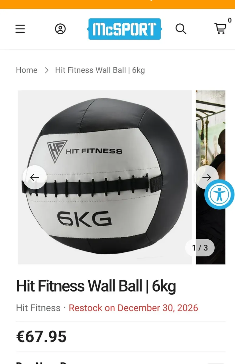 Wall Ball 6kg - Image 2