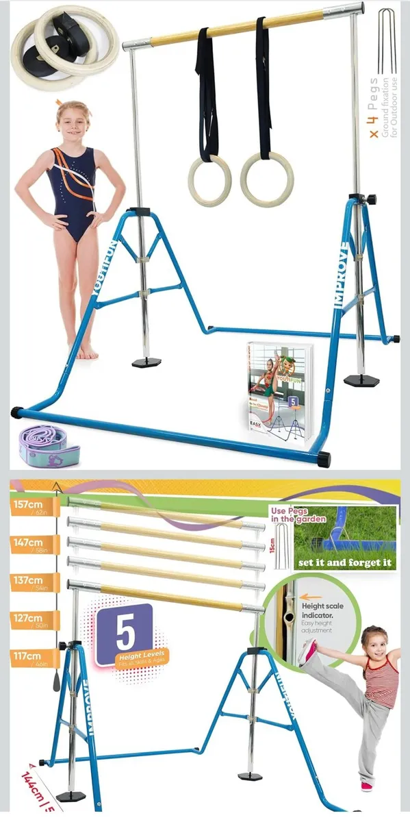 YOUTIFUN Gymnastics Bar Set - Image 3