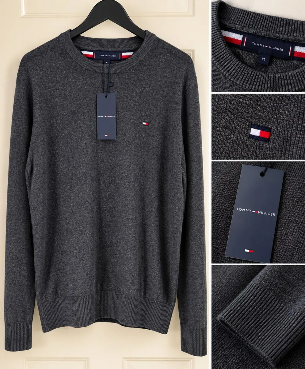 Tommy Hilfiger Cashmere Crew Neck Jumper - Image 1