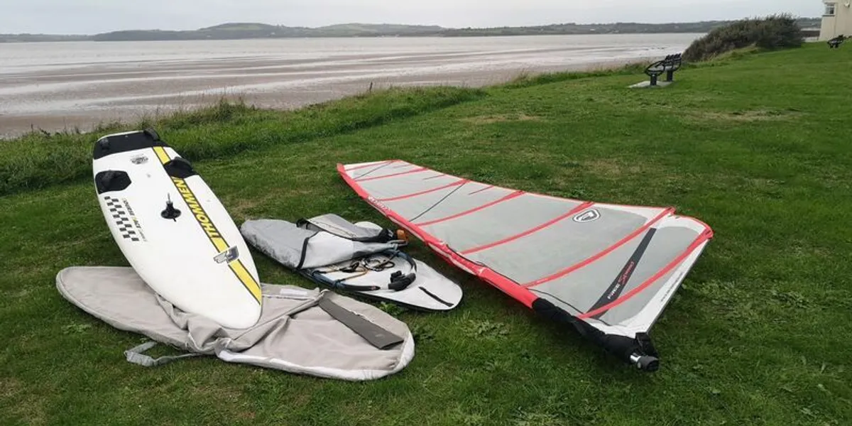 windsurfing fanatic 165 L full kit - Image 1