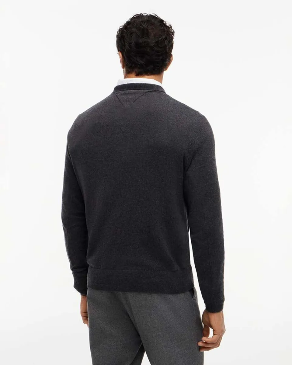 Tommy Hilfiger Cashmere Crew Neck Jumper - Image 2