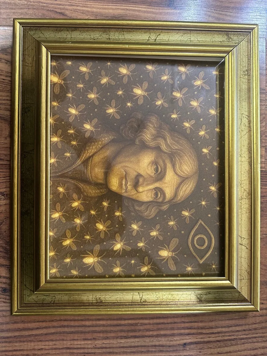 Frame with glass