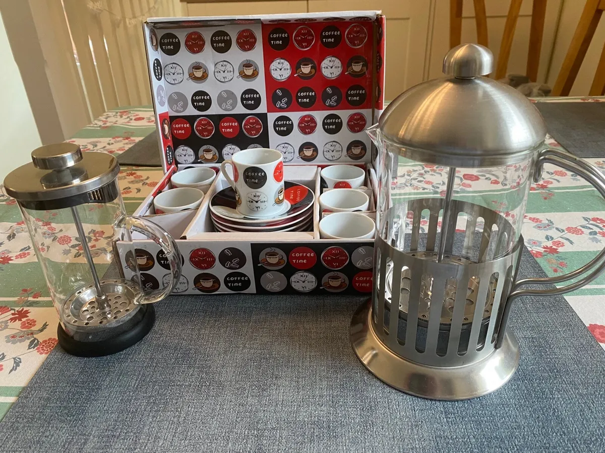 Coffee Time Set with Two Cafetieres