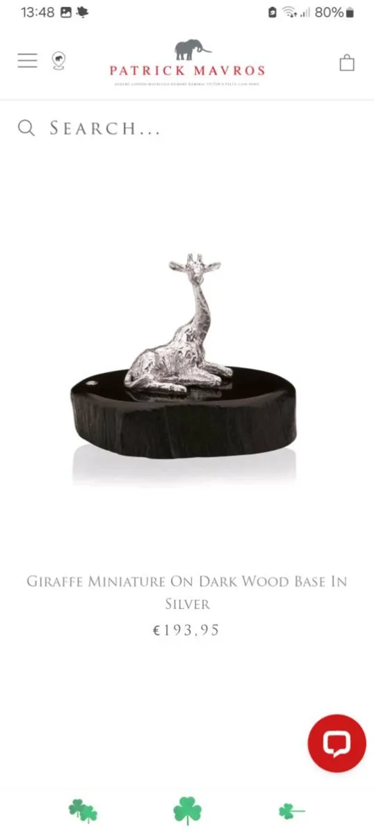 Silver giraffe by Patrick Mavros, Zimbabwe, D18 - Image 4