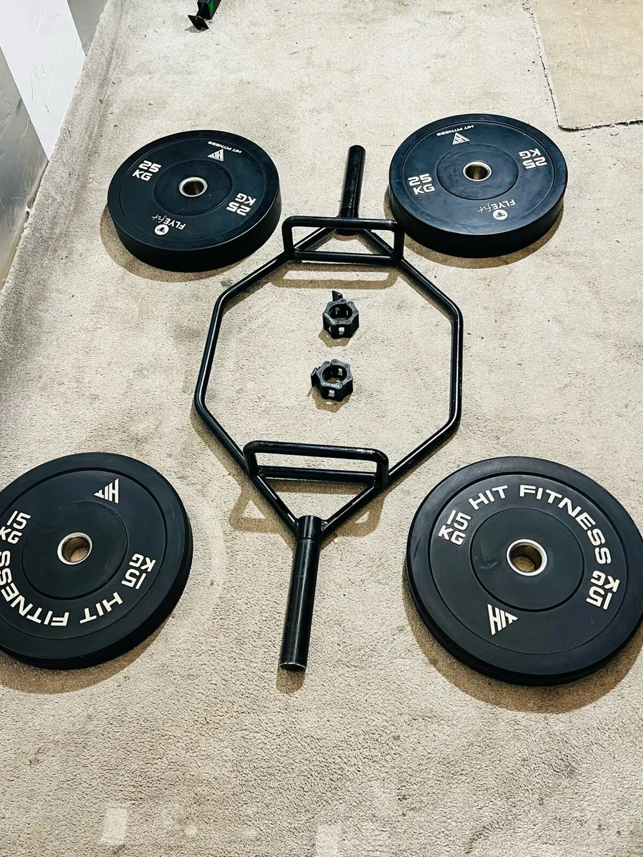 HEX BAR WITH  WEIGHTS - Image 2