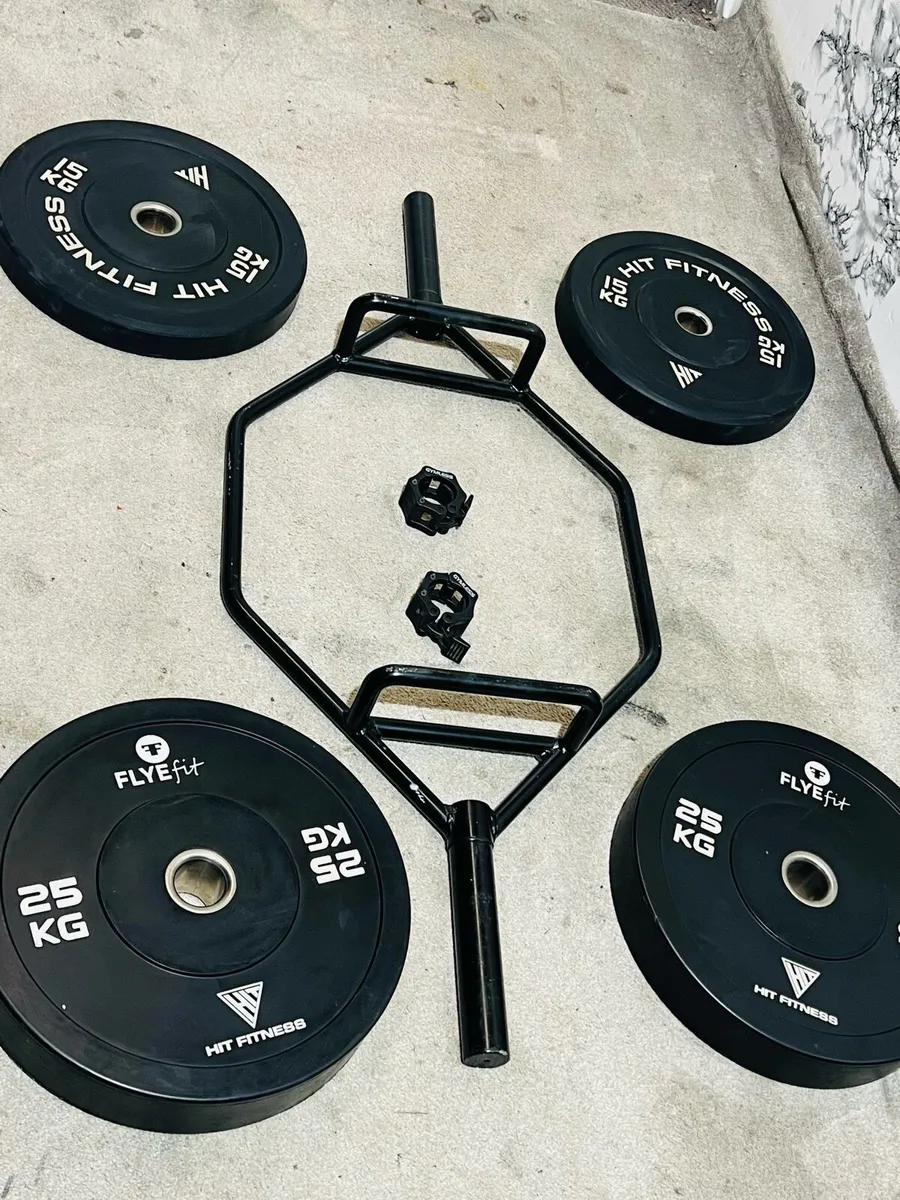 HEX BAR WITH  WEIGHTS - Image 3