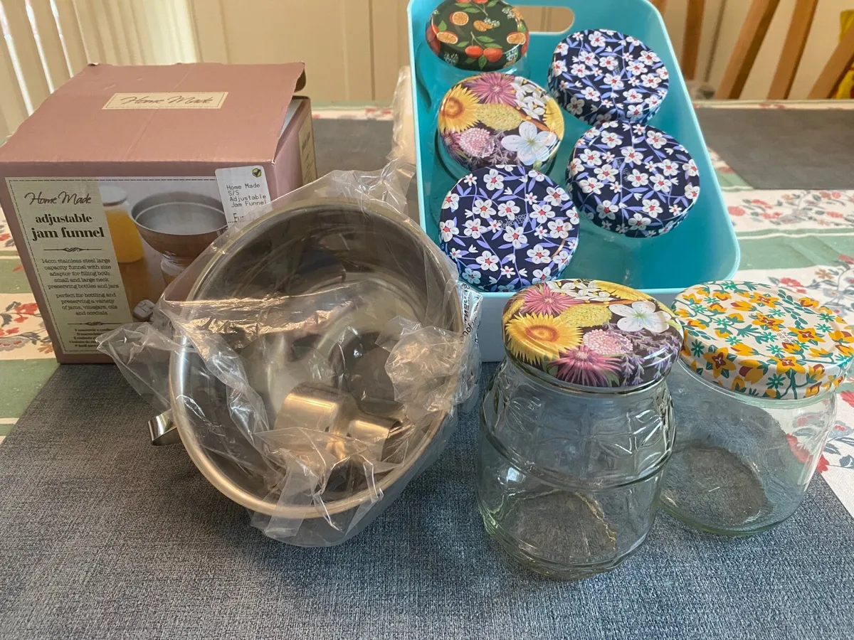 Home made Jam making equipment