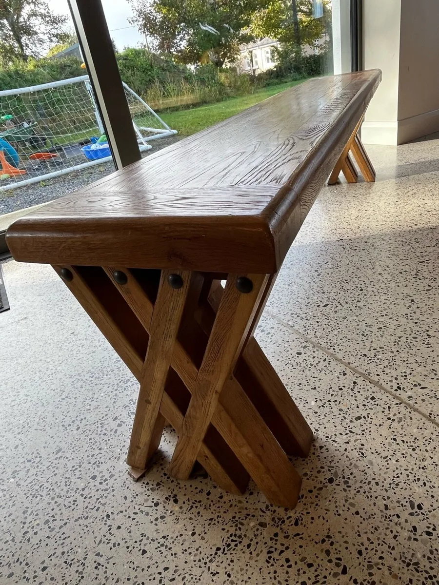 Kitchen Table & Bench - Image 3