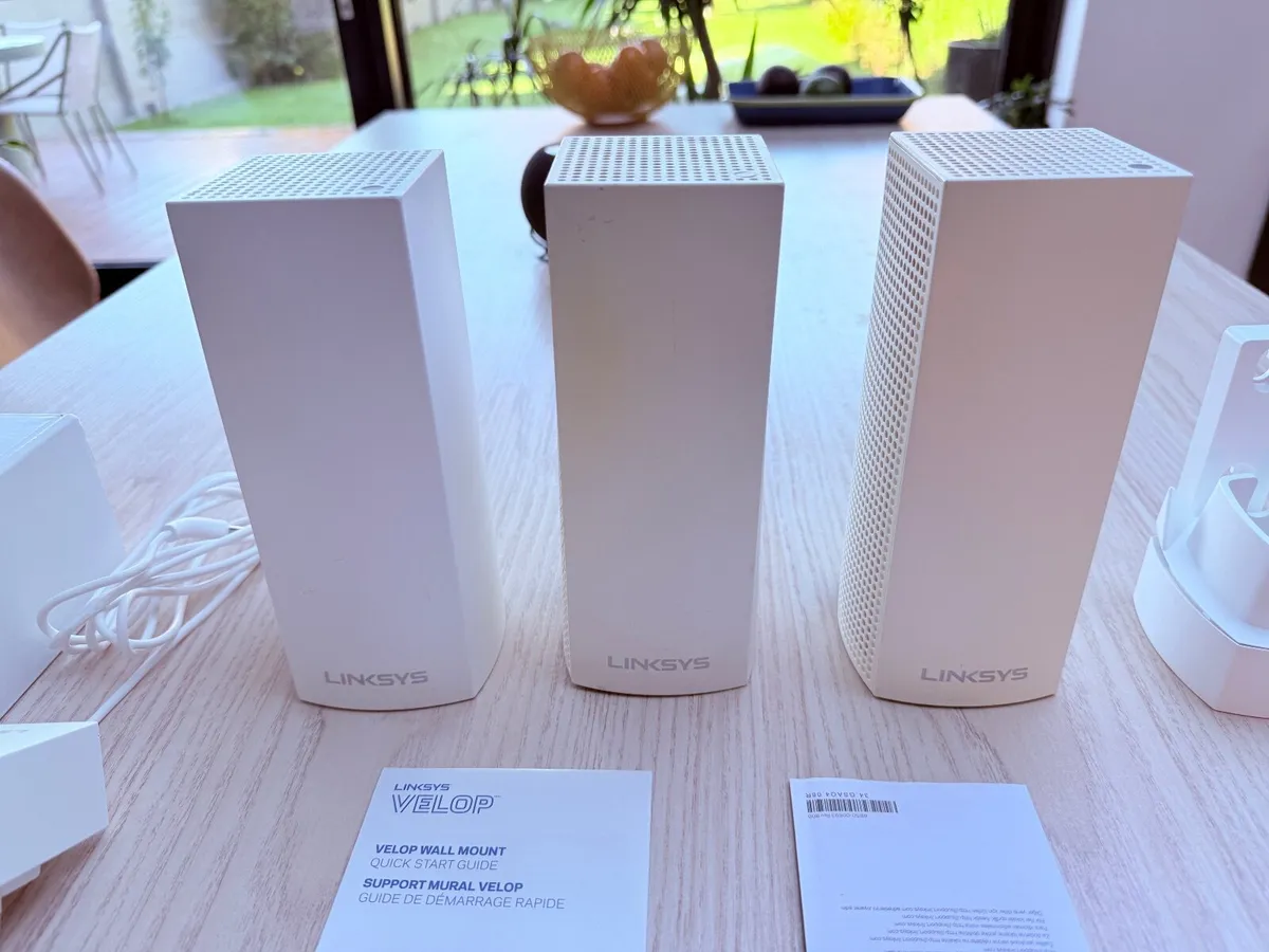 3 x Linksys Velop AC6600 Whole Home Mesh System - Image 4