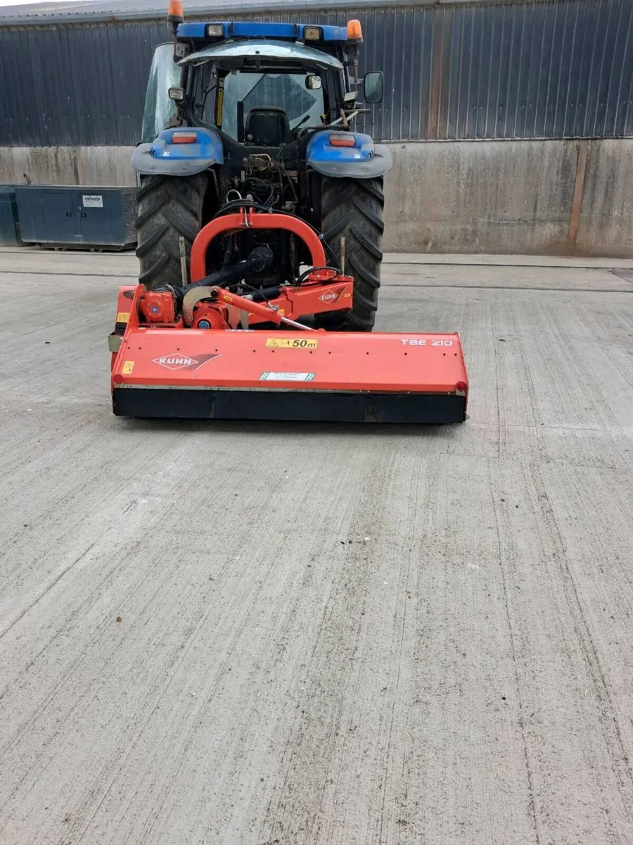 Kuhn tbe 210 flail mulcher - Image 4