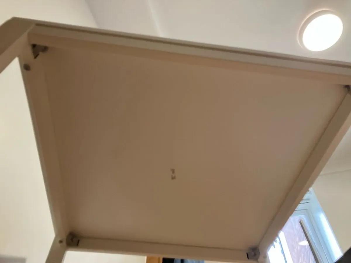IKEA VIHALS Square white table - Image 4