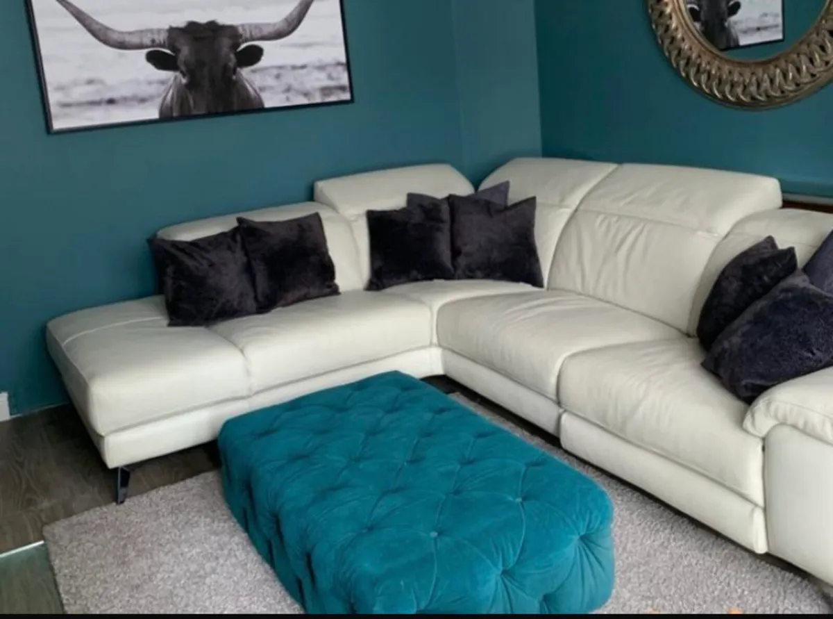 Leather sofa