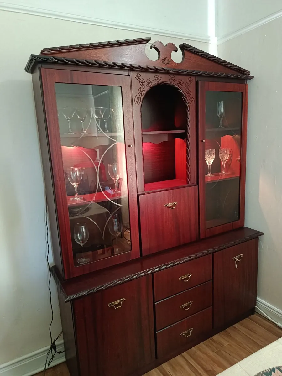 Vintage Mahogany display unit - Image 1