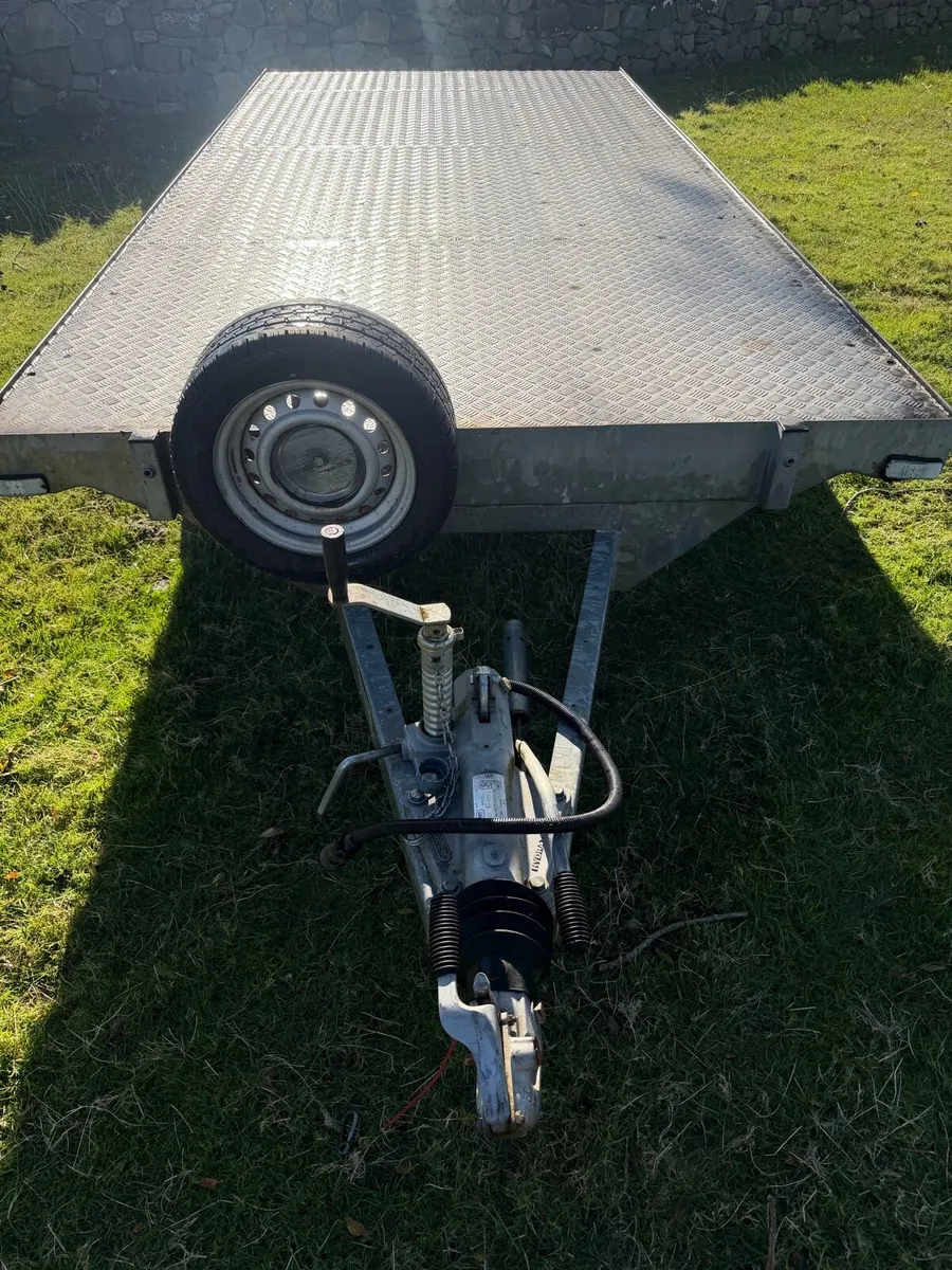 14ft flat bed trailer - Image 2