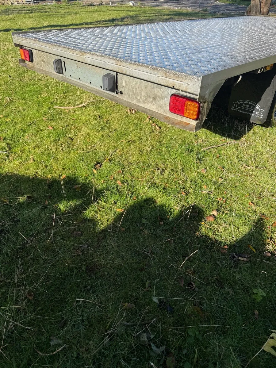 14ft flat bed trailer - Image 3