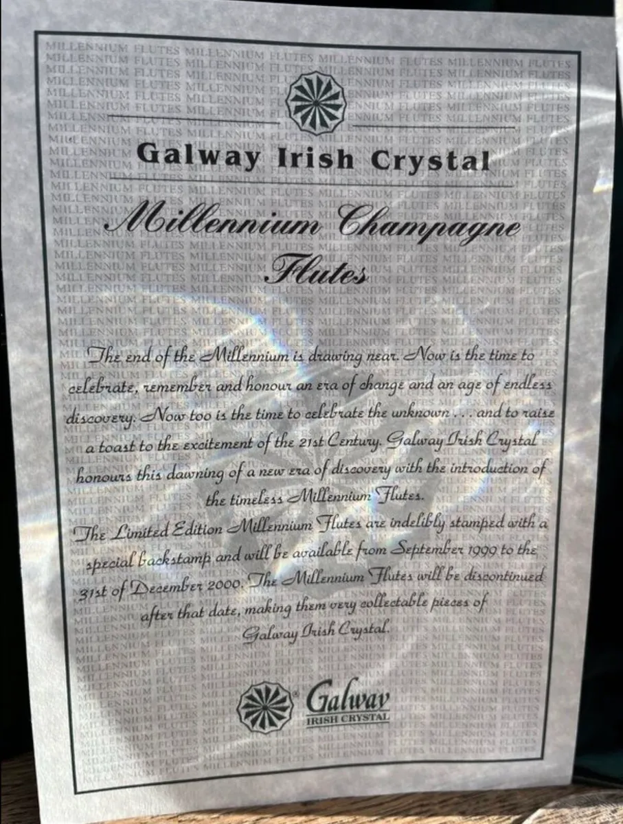 Vintage Galway Crystal - Image 2