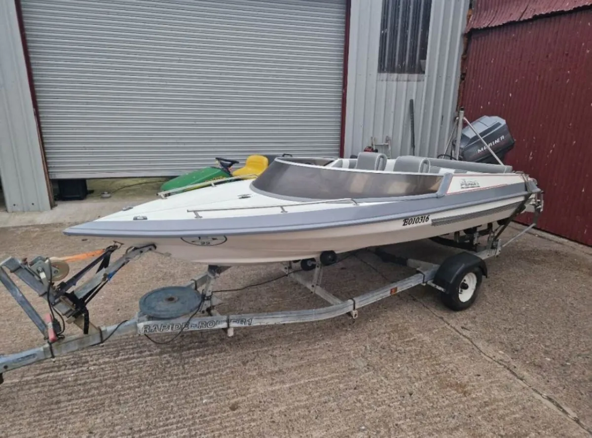 Picton speedboat trailer engine - Image 1